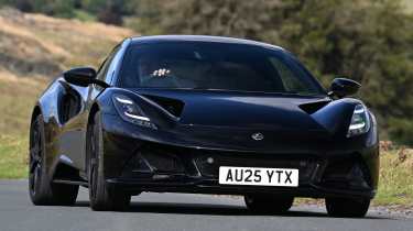 Lotus Emira - front cornering